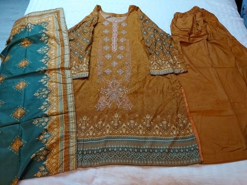 Leinen shalwar kameez - leinen,