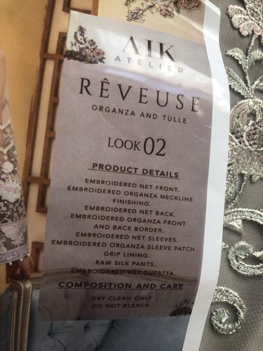 Aik atelier organza tulle - aik,