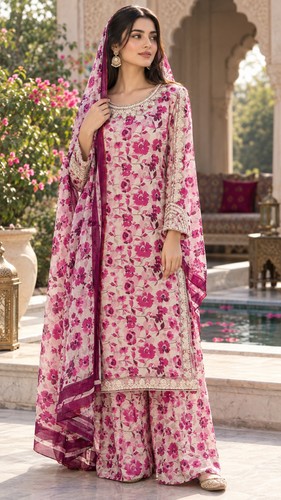 Damen palazzo kameez - palazzo,